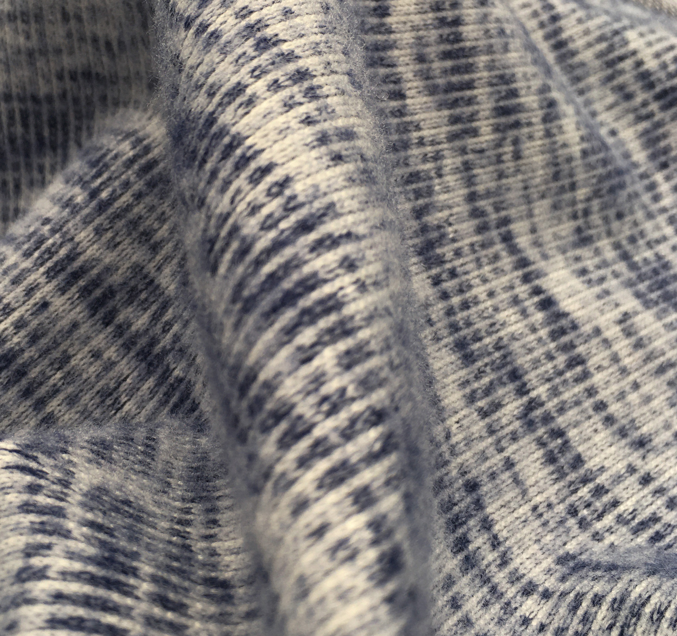 Casual wear fabric: double face and waffle knit