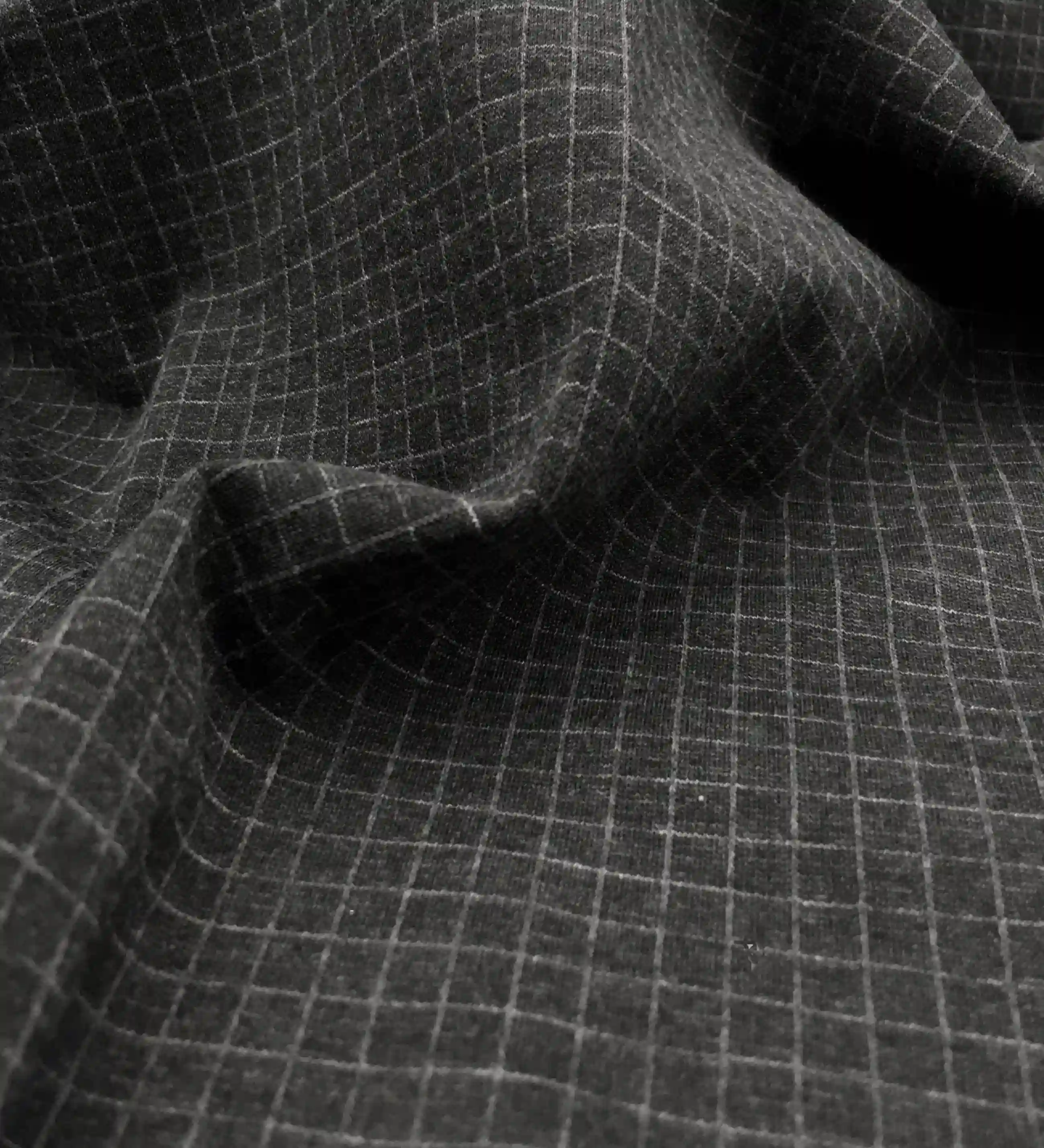 TEXWAY bottom-weight knit fabric: textured ponte, houndstooth, plaid and herringbone, Item No. TW581267A, Design No. T/D-CK